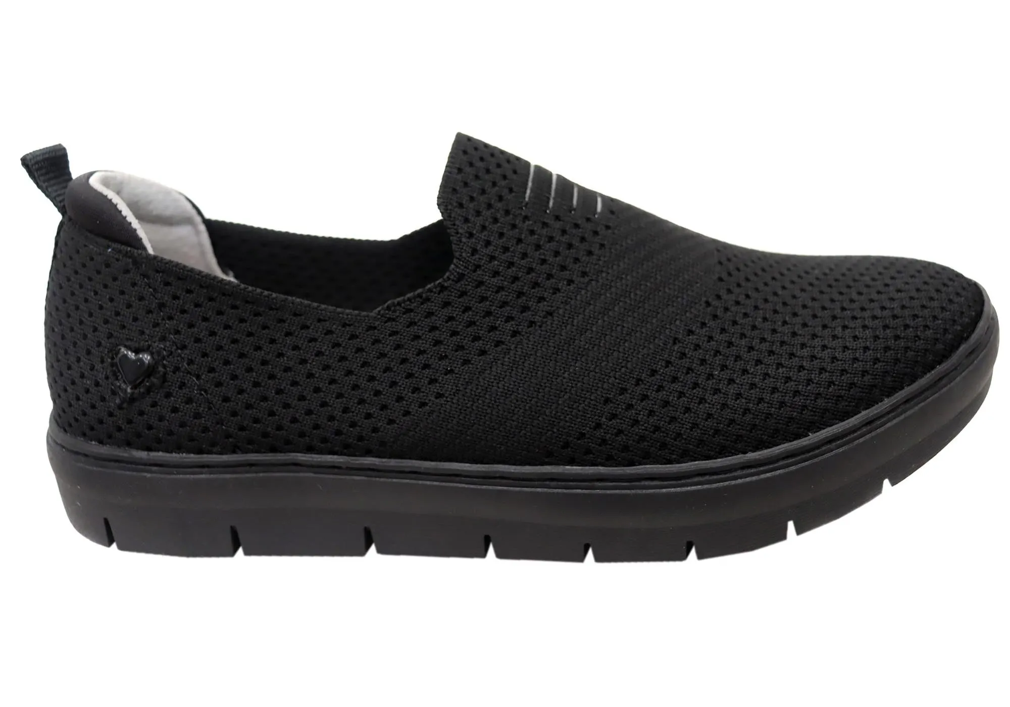 Nurse Mates Adela II Womens Comfortable Slip On Shoes Cliff Edge