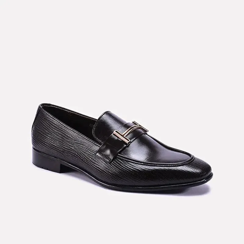 Black Formal Mens Shoes 0111331 Sun Guard Classic Design