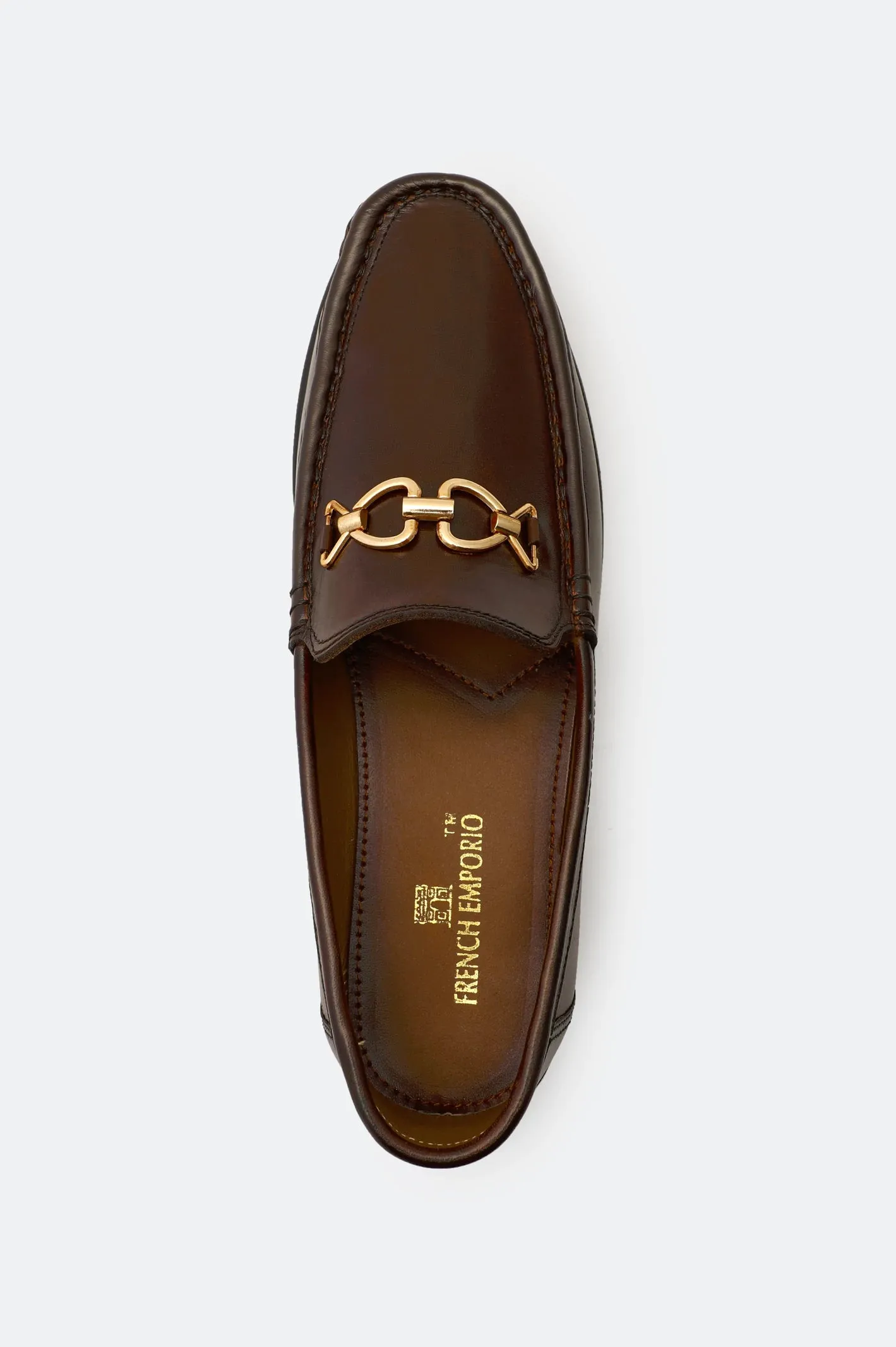 Vintage Mode Brown Moccasins Formal Shoes