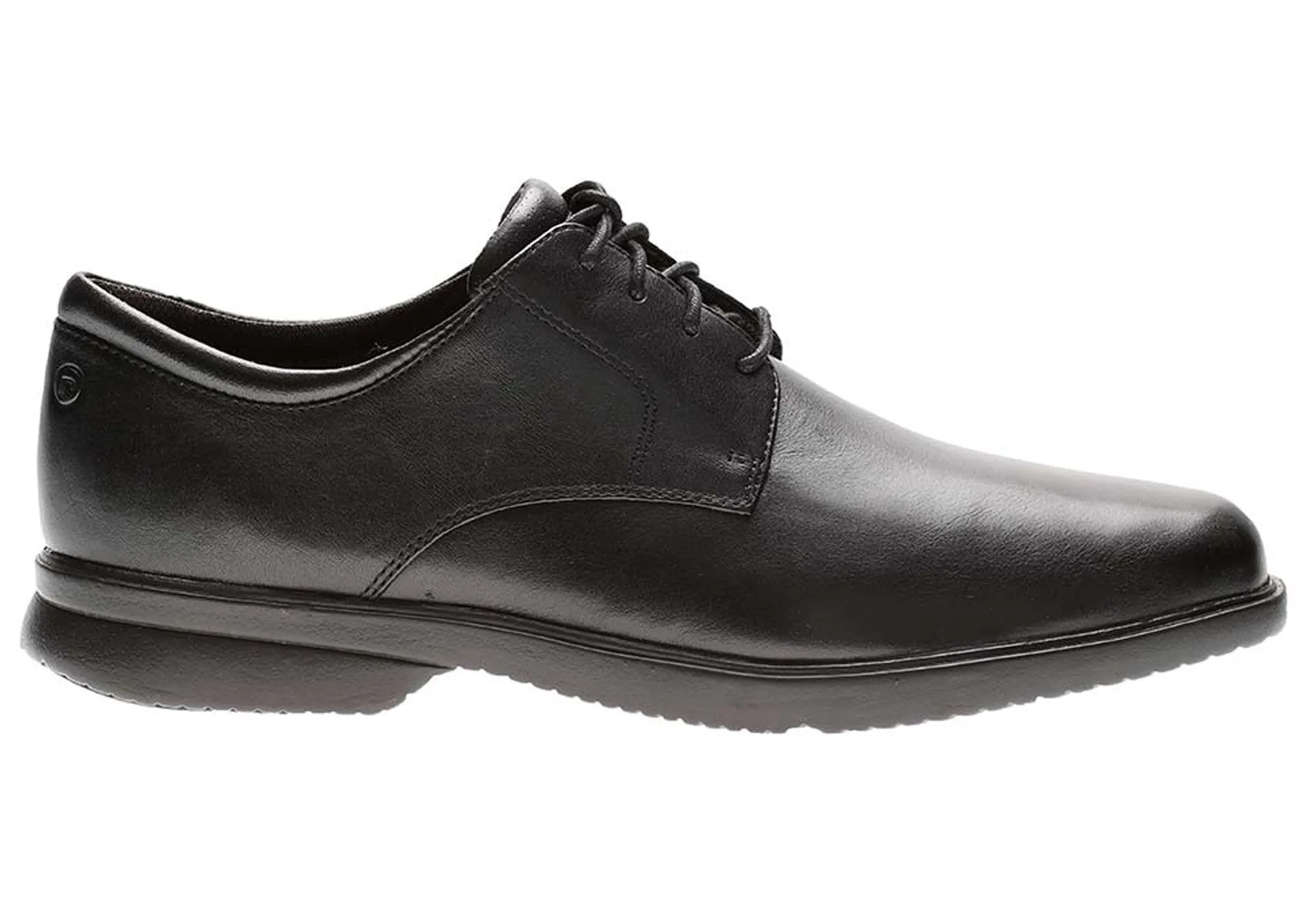 Rockport Allander Mens Leather Lighweight Comfortable Wide Fit Shoes All Purpose Look Simple Layer