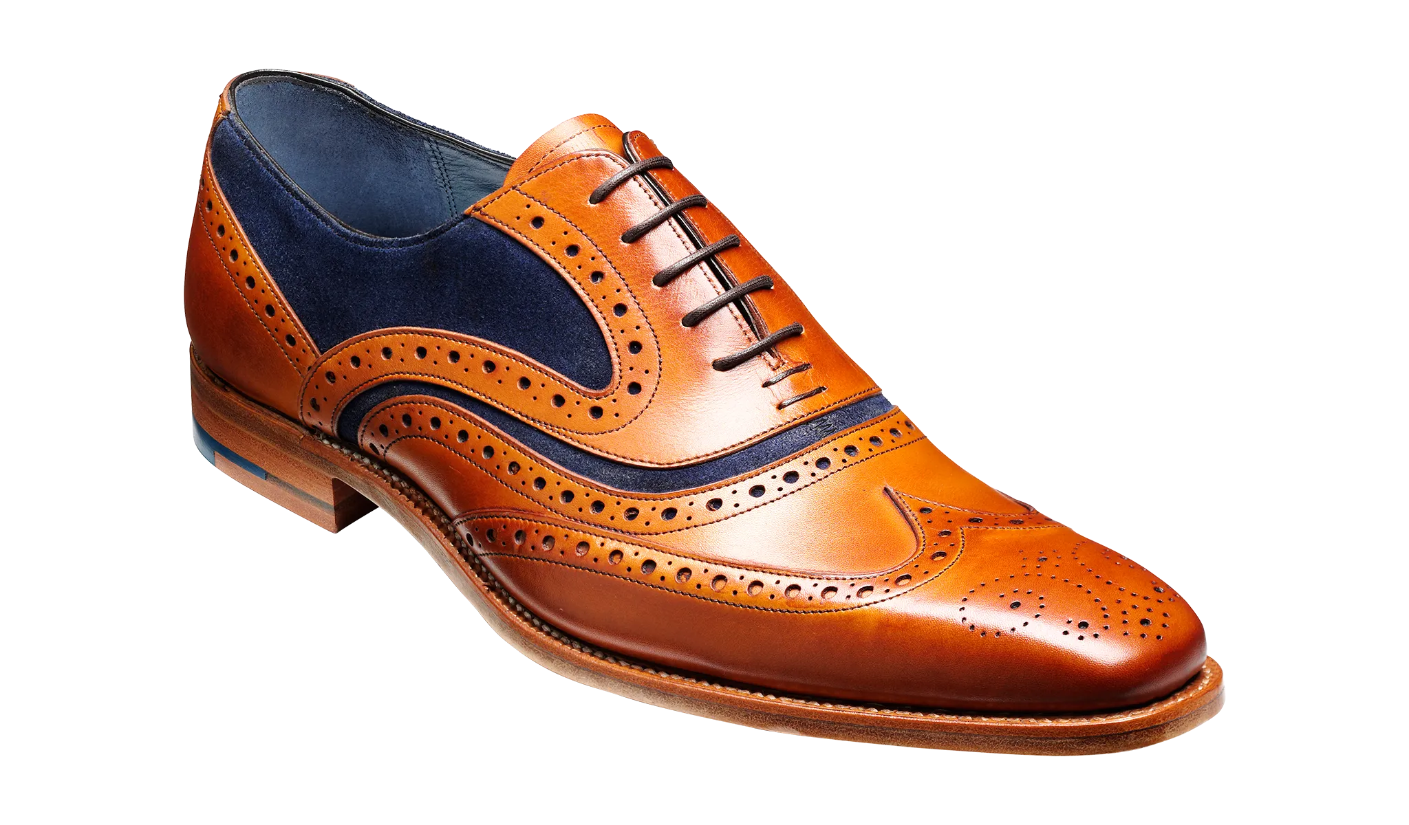 Neutral Fit McClean - Cedar Calf / Blue Suede