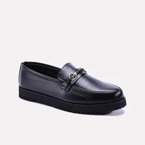 Ryder Black Chunky Dress Loafers 0111118 Orthopedic Support Soft Flex