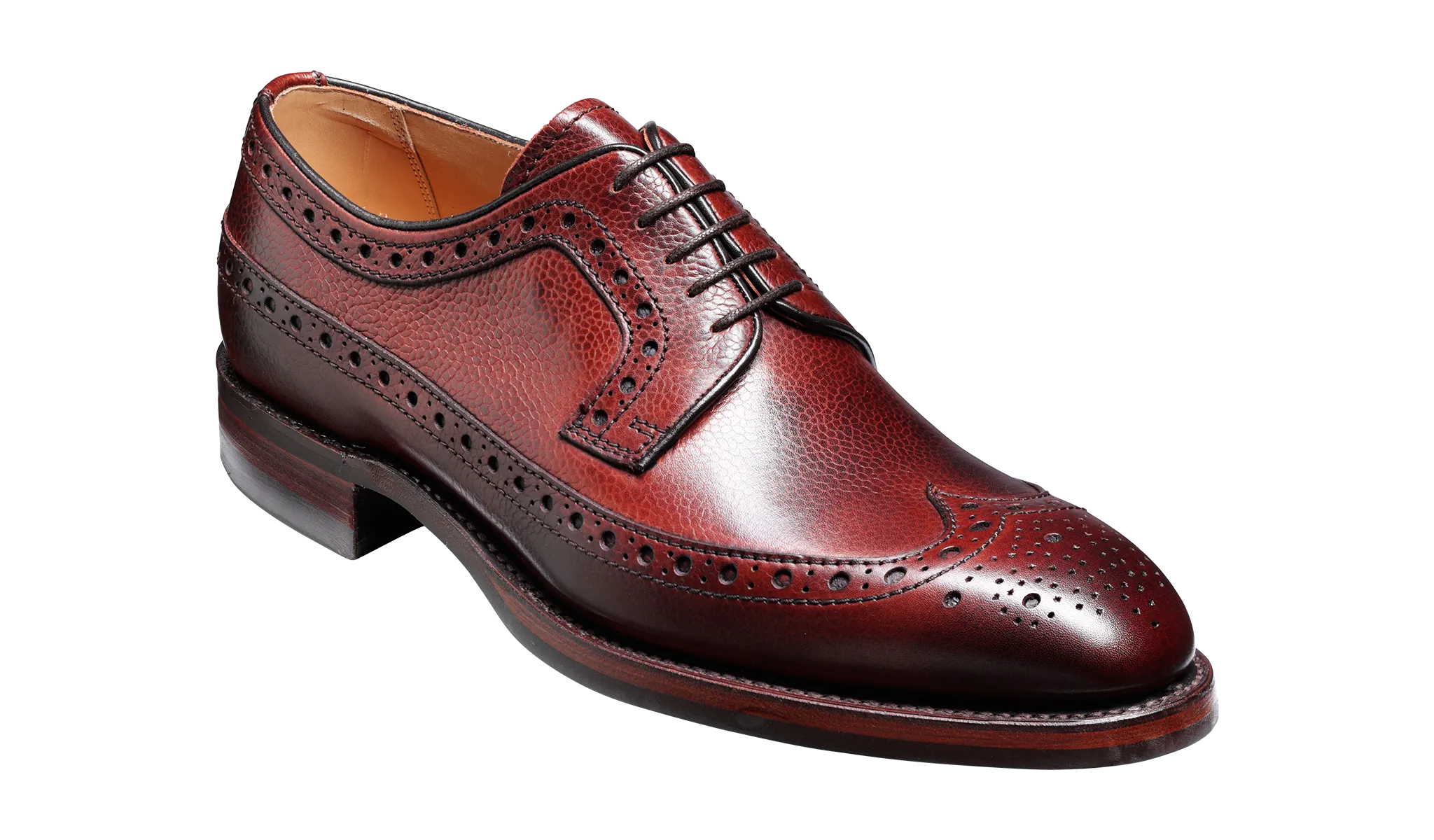 Calvay - Cherry Grain Lined Structure Slim Comfort