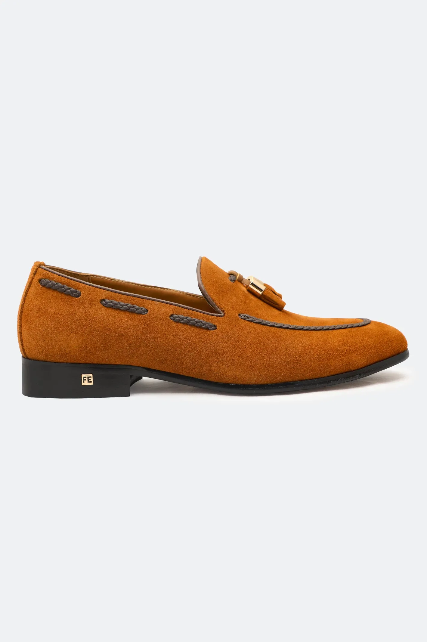 Tan Formal Moccassins Shoes Perfect Match