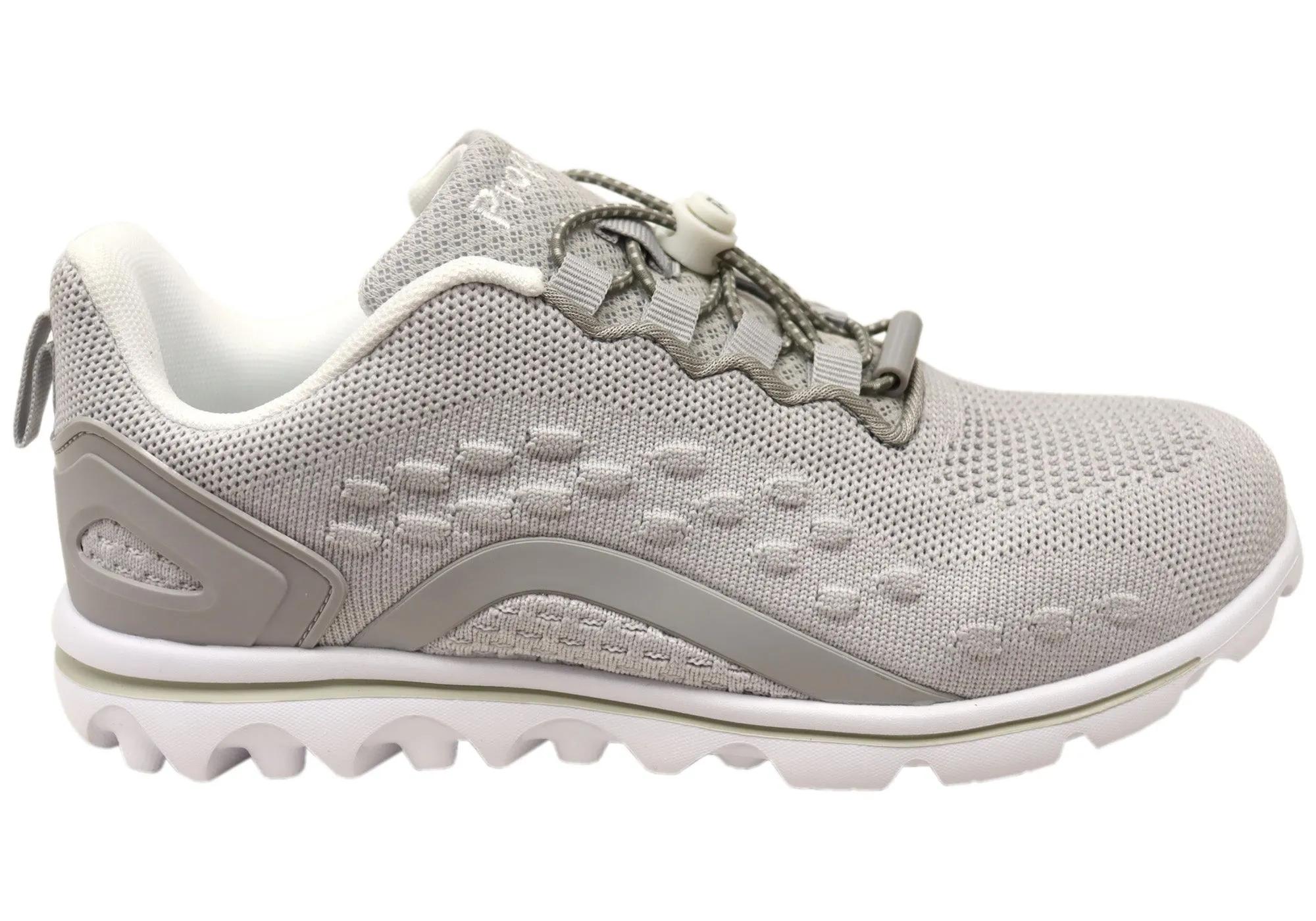 Propet Womens Travelactiv Axial Comfort Wide Width Walking Shoes Calm Step Velvet Rich