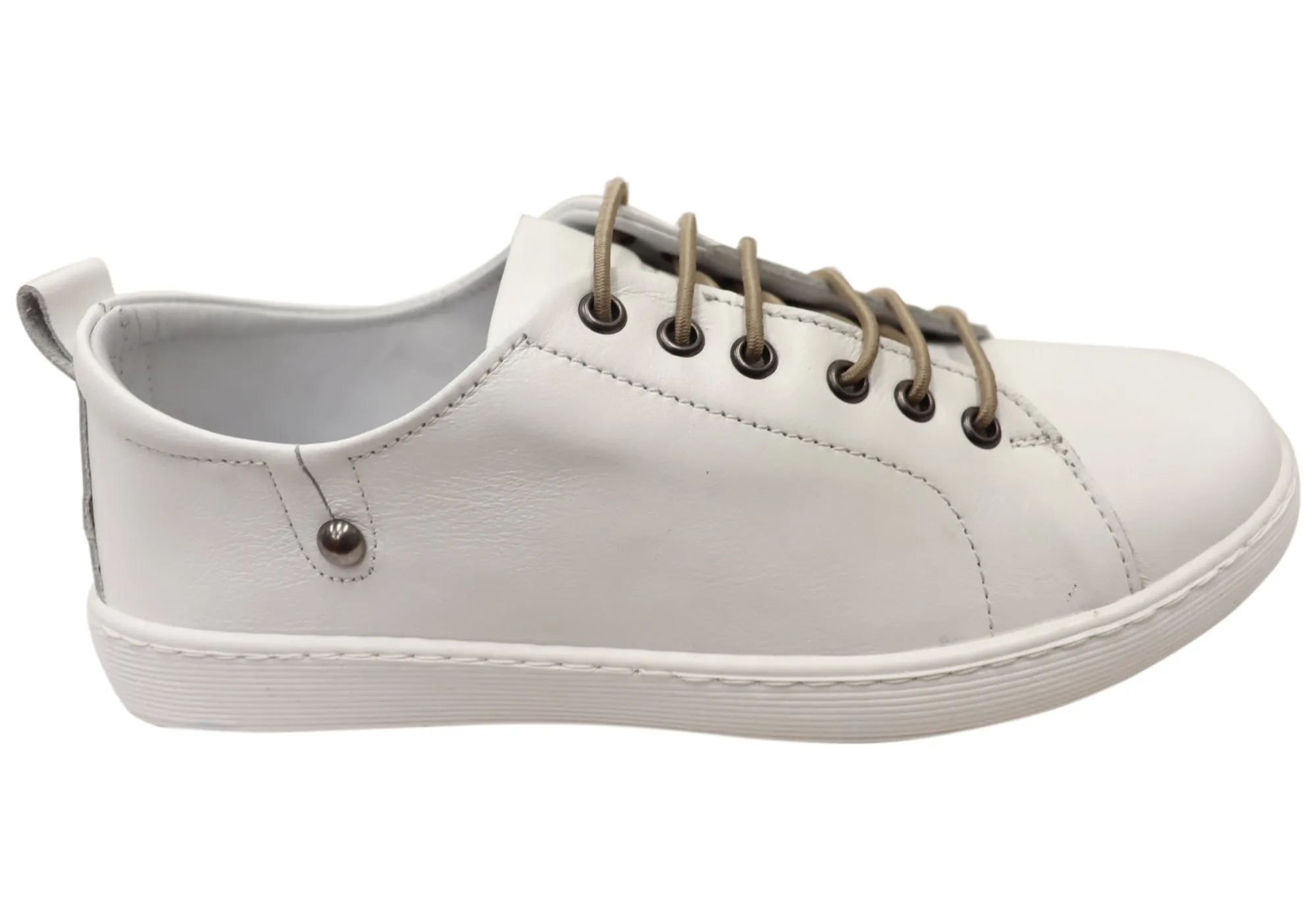 Dad Style Flexible Design Orizonte Willow Womens European Comfortable Leather Casual Shoes