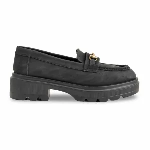 Cushion Touch Black Moccasin WN4463
