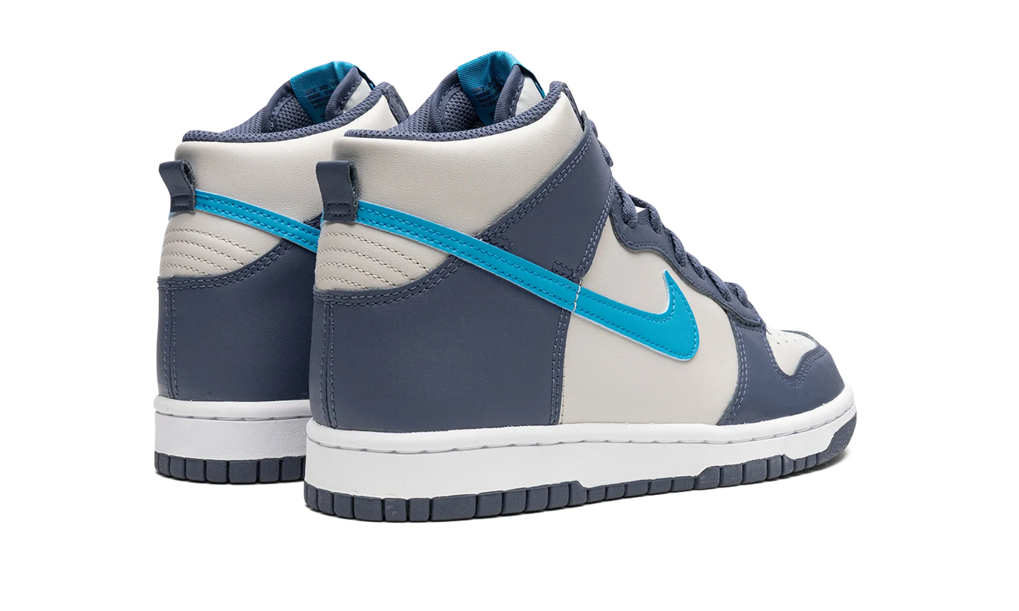 DUNK HIGH GS "Light Bone / Diffused Blue" Fashion Comfort