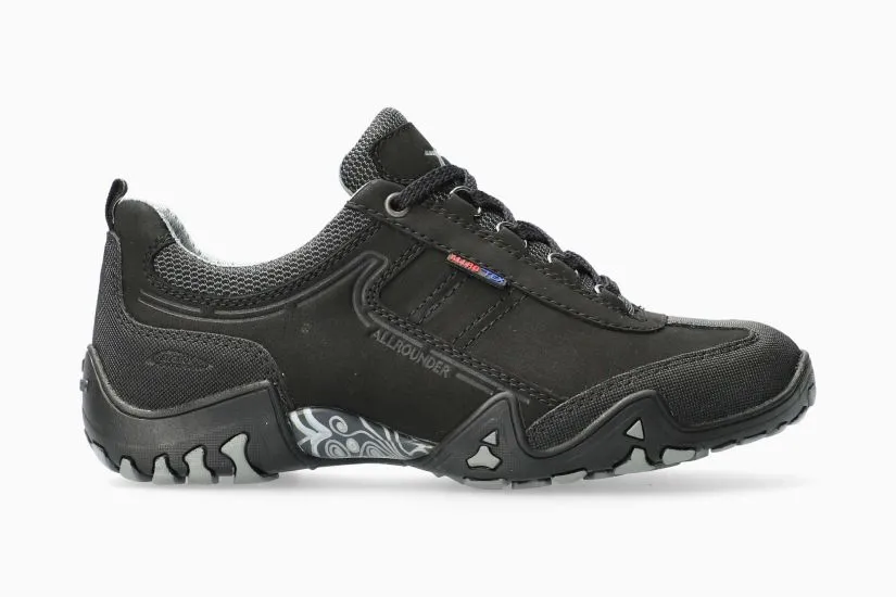 Narrow Fit Fina Tex - Black Suede / Black Nubuck