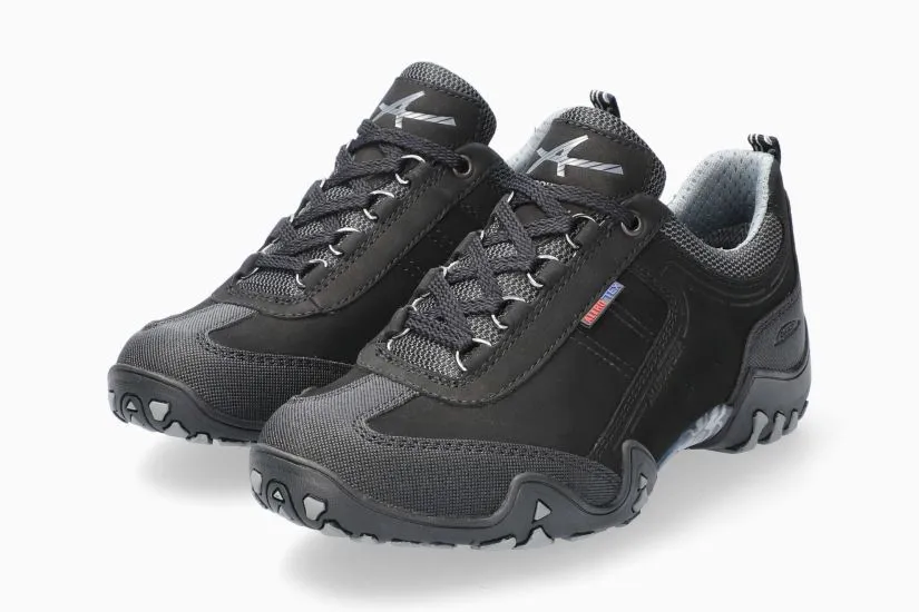 Fina Tex - Black Suede / Black Nubuck Elegant Mood