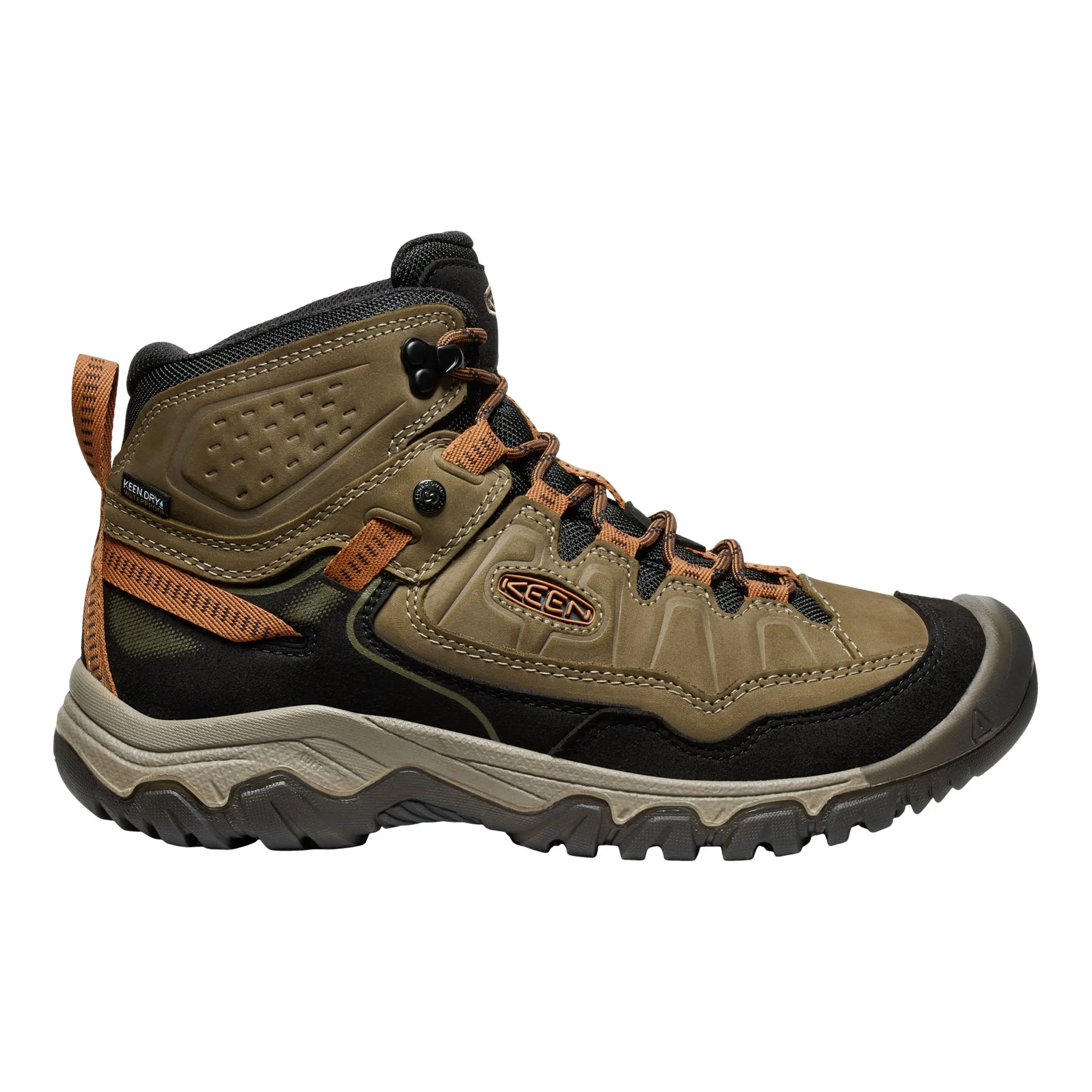 Comfort Men's Targhee IV Waterproof Hiking Boot Sea Turtle/Roasted Pecan