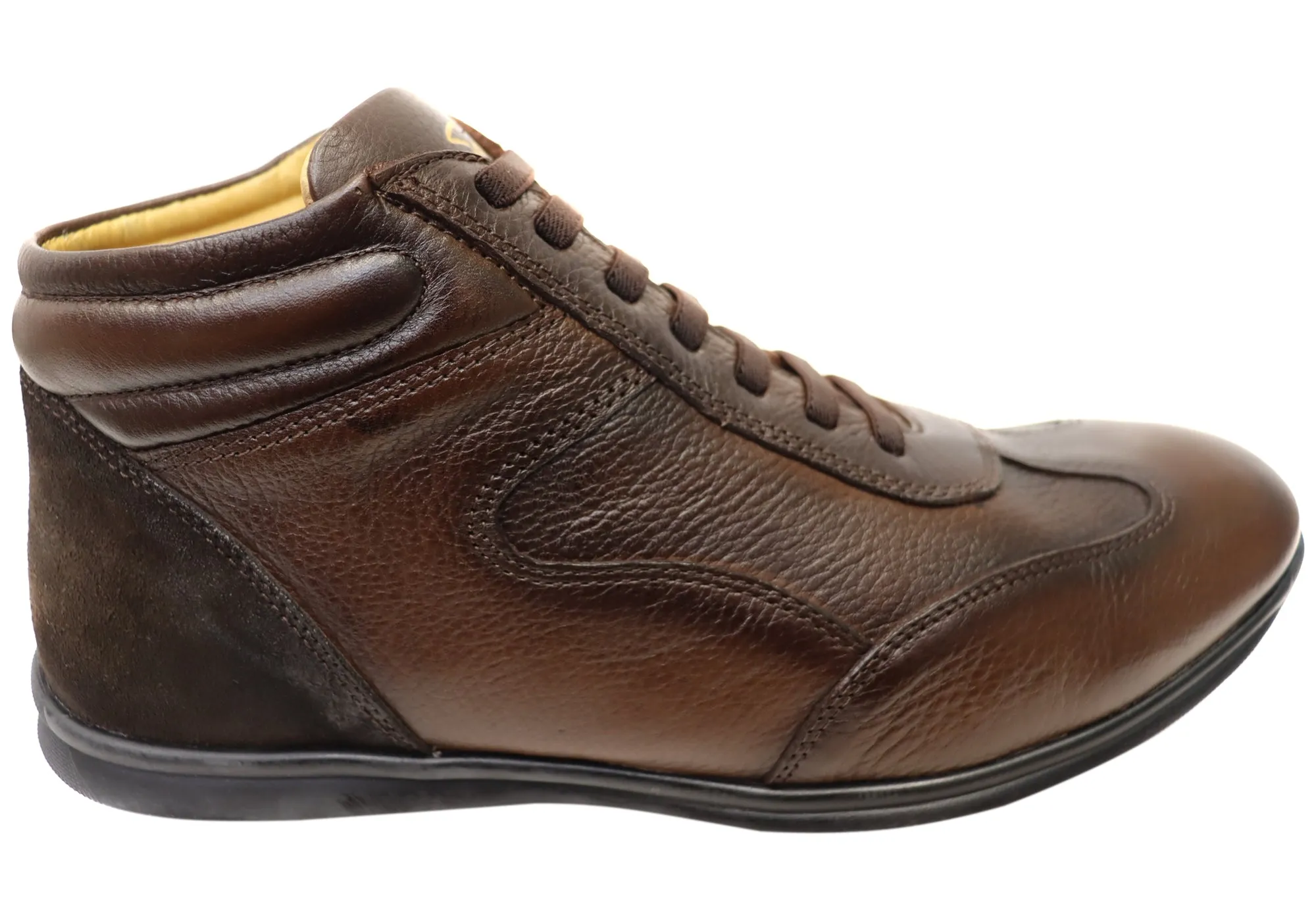 Agile Path Cushioned Insole Savelli Jack Mens Leather Dress Casual Boots Made In Brazil