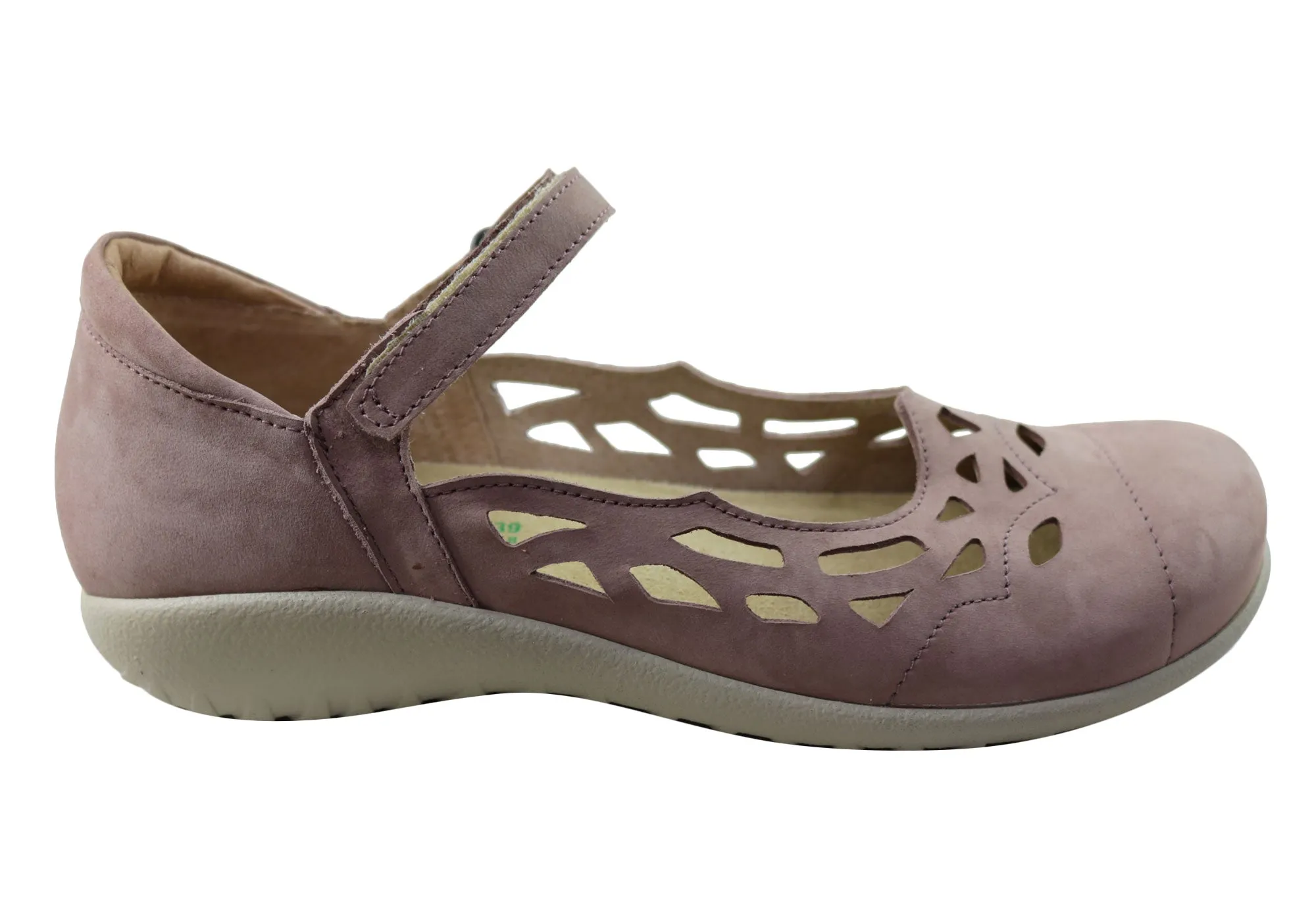 Naot Agathis Womens Comfort Leather Orthotic Friendly Mary Jane Shoes Buckle Fit