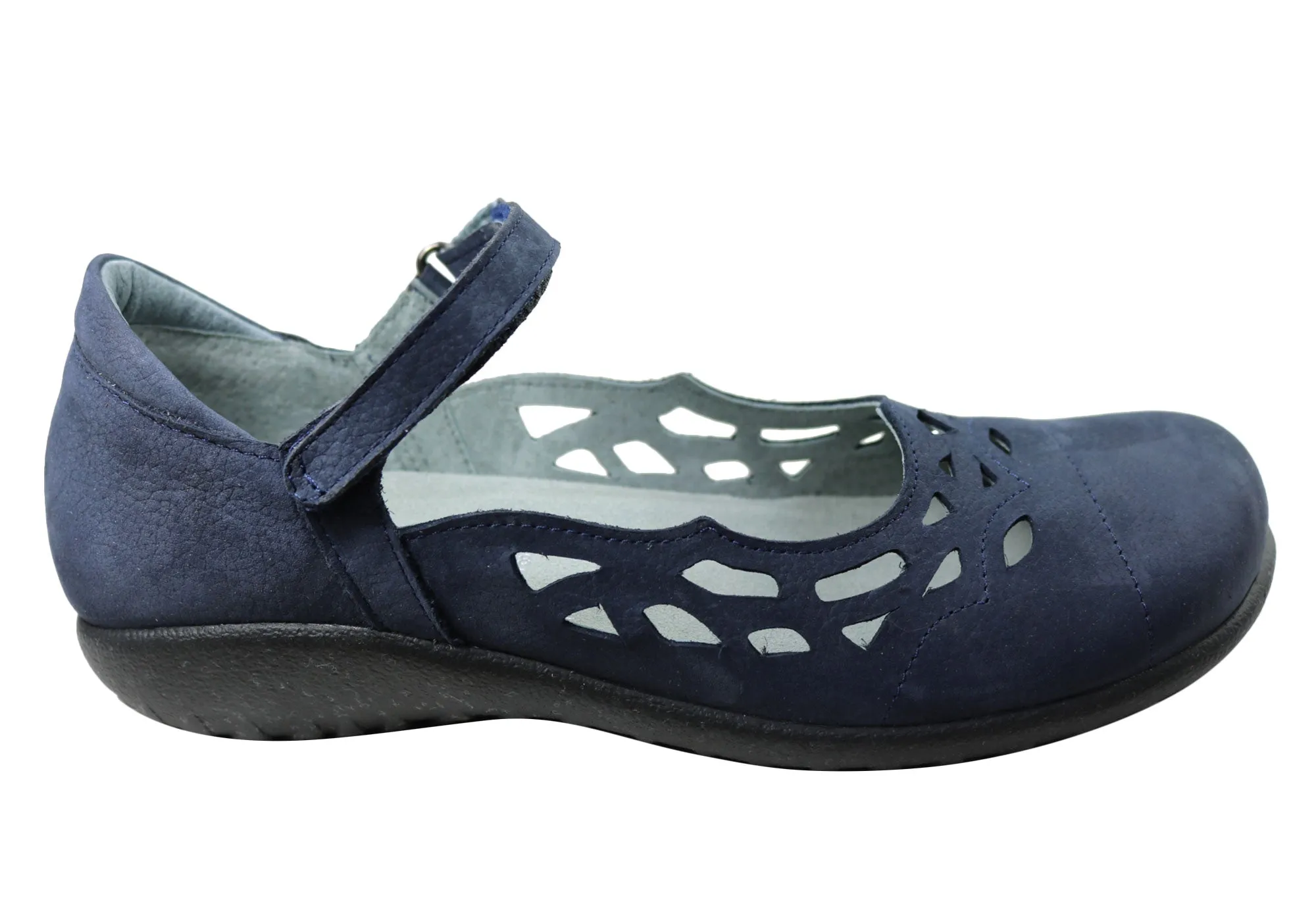 Naot Agathis Womens Comfort Leather Orthotic Friendly Mary Jane Shoes Quick Step