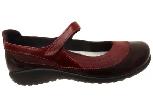 Naot Kirei Womens Comfort Leather Orthotic Friendly Mary Jane Shoes River Cross Greek Ease