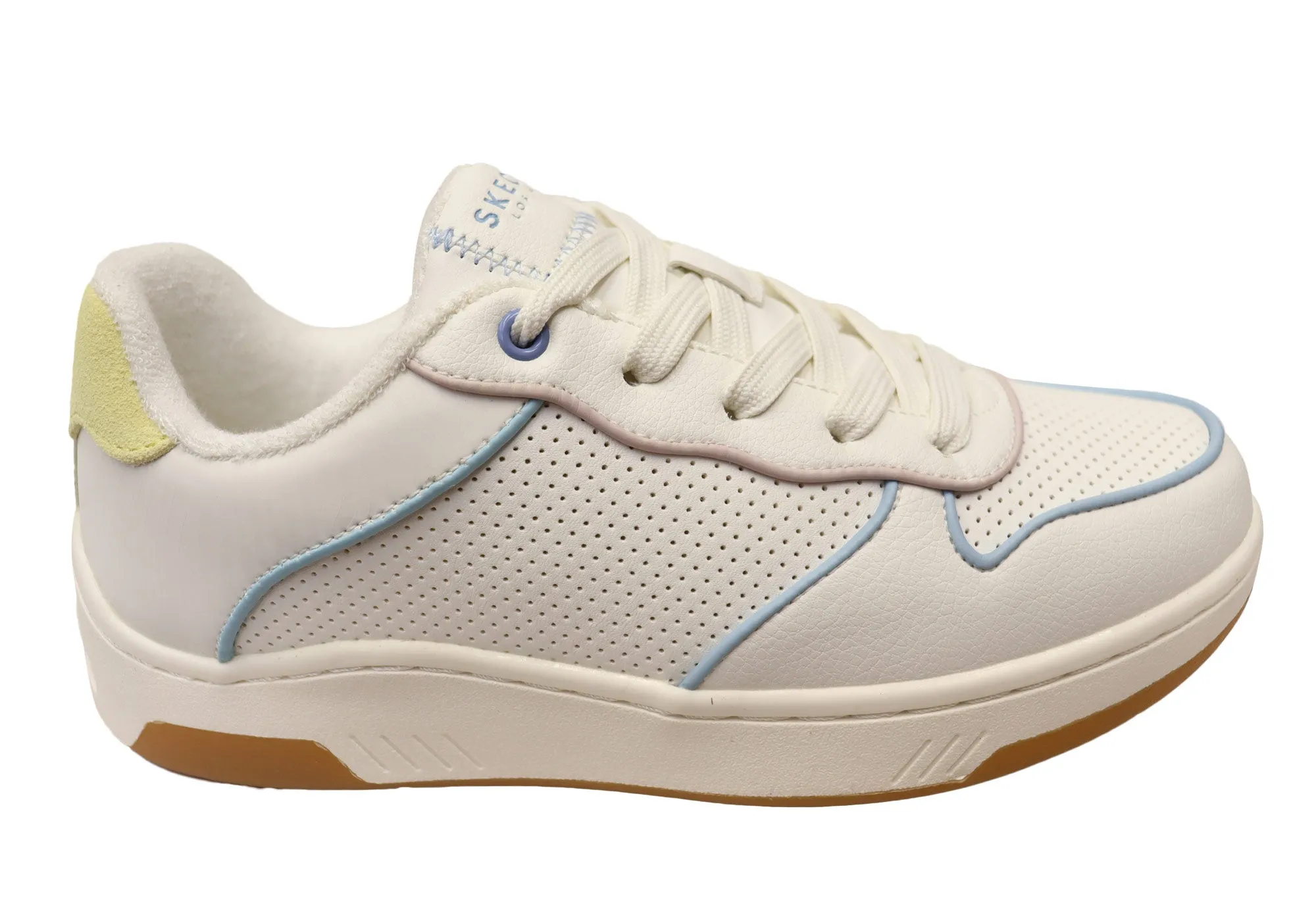 Skechers Womens Upbeats Tracers Comfortable Memory Foam Shoes Agile Path Rain Safe