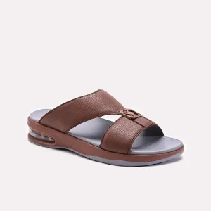 Minimalist Look Breathable Design Brown Casual Slipper 0151178