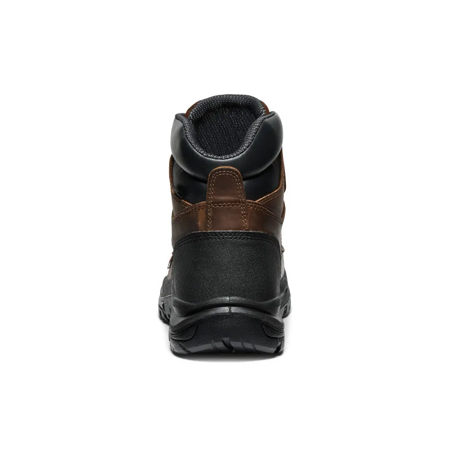Sporty Men's Mt Vernon II 6" Waterproof Boot (Steel Toe)  |  Dark Earth/Black
