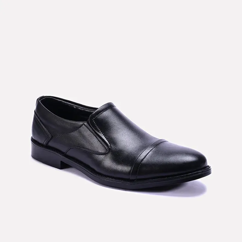 Westbrook Black Slip On Dress Shoes 0111248 Leather Touch