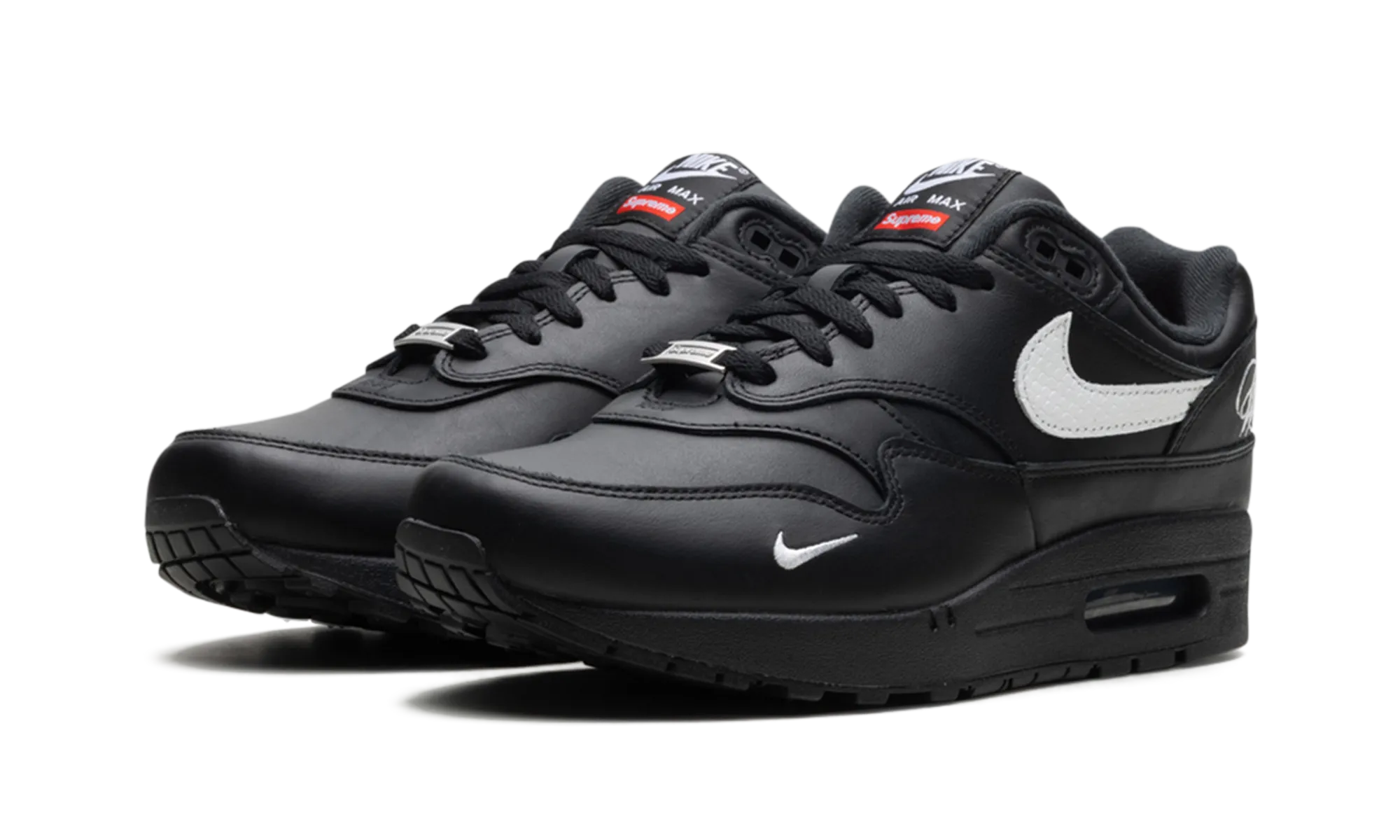 Ventilated Mesh Subtle Texture Air Max 1 '87 SP "Supreme Black White"