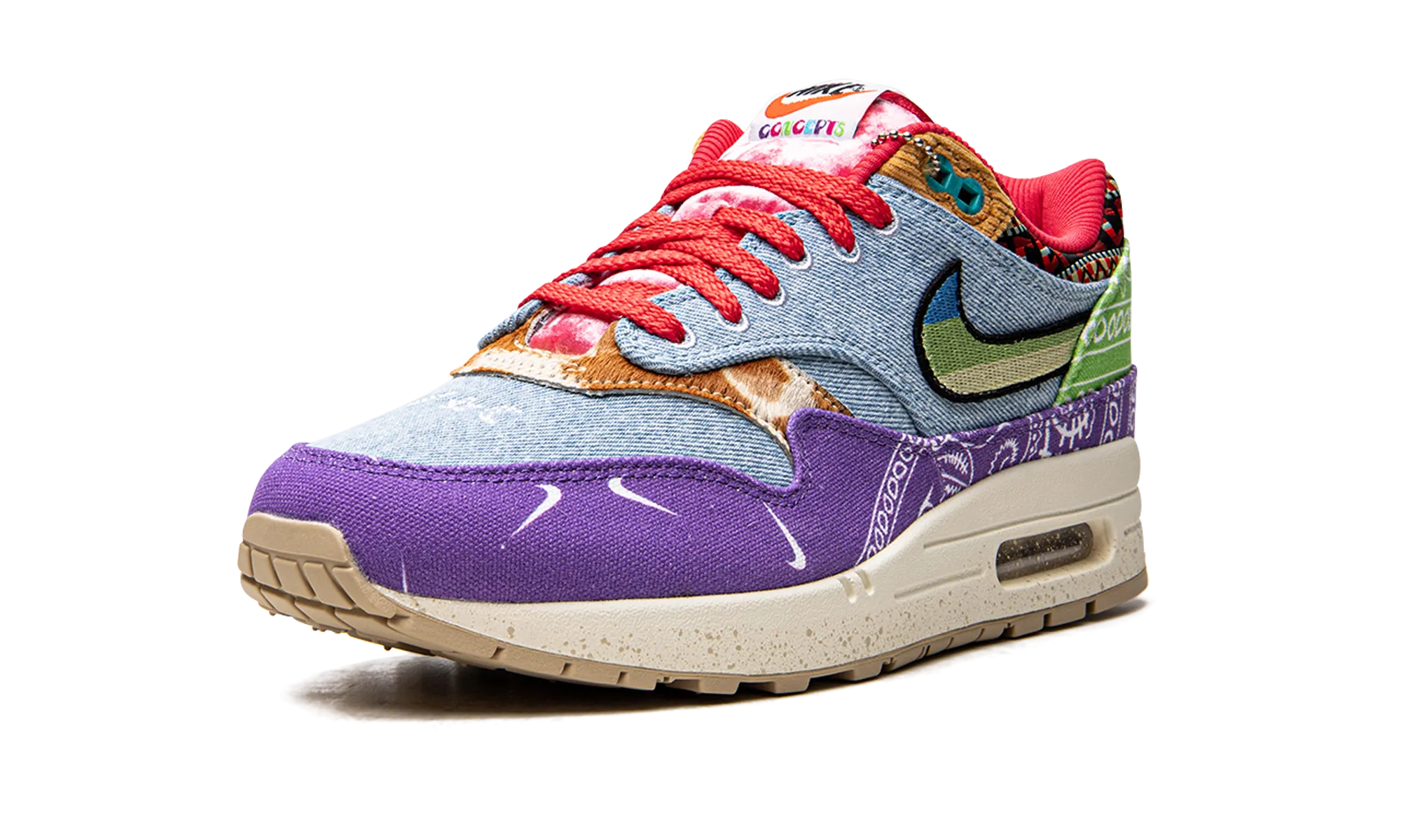 Celebrate Walk Unisex Fit Air Max 1 SP "Concepts - Wild Violet - Special Box"
