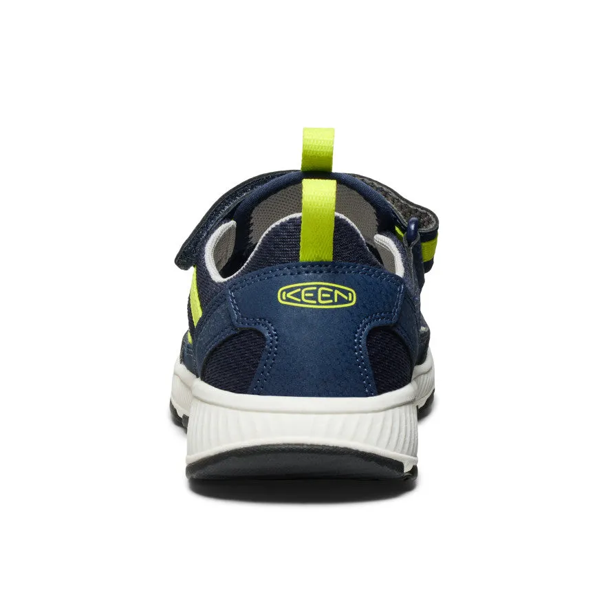 Pool Wear Gel Insole Big Kids' Motozoa Sandal  |  Naval Academy/Evening Primrose