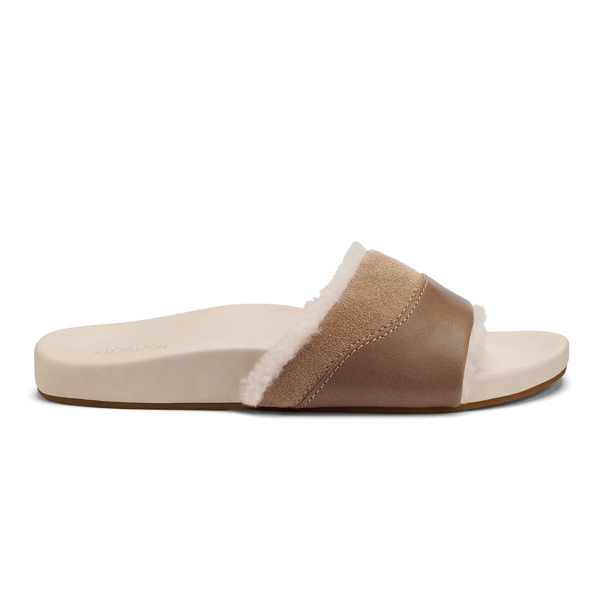 H????ala Slide - Tan / Puka Soft Step