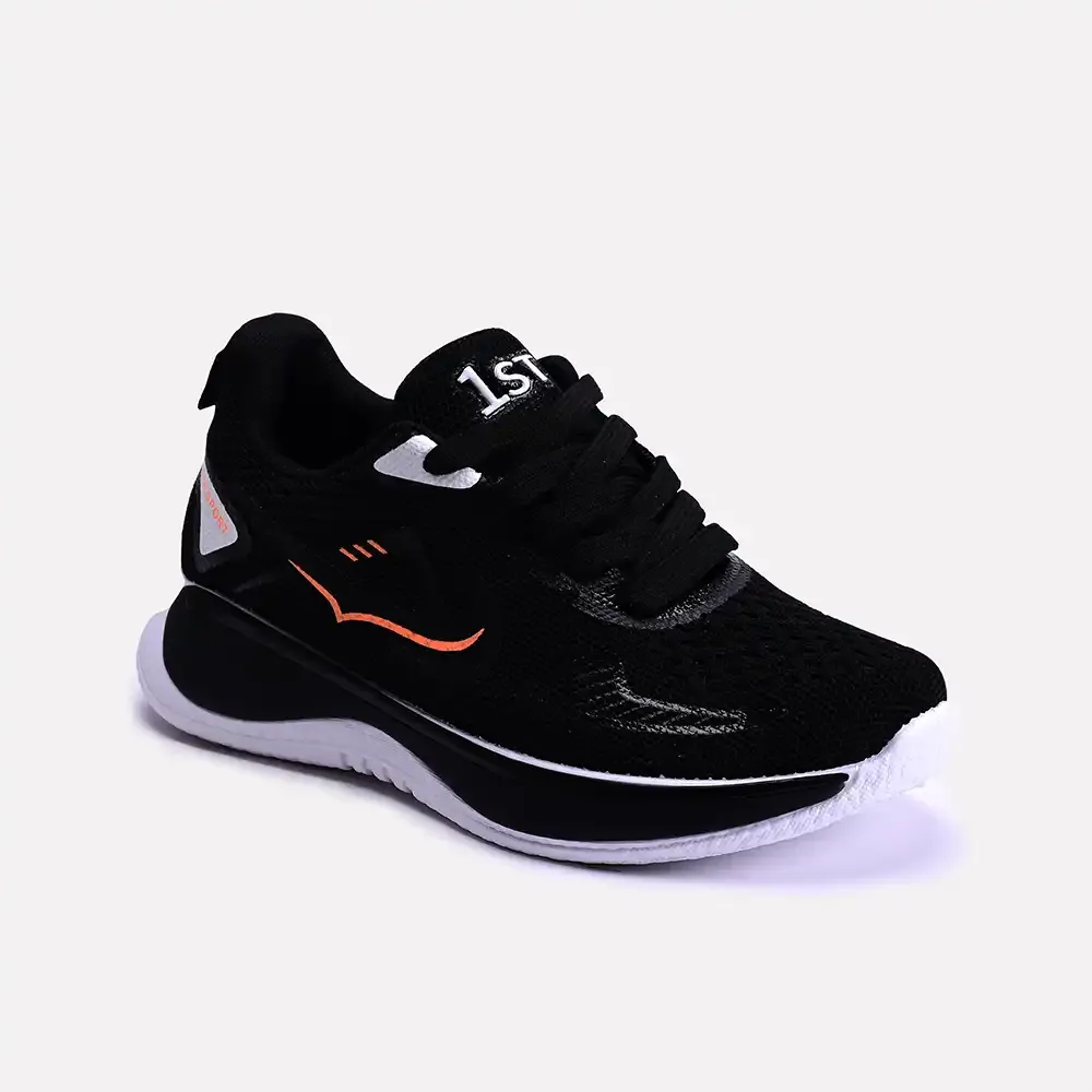 Olivia Black Women Sneakers 0440688 Comfort Wrap Grip Enhancing Pattern