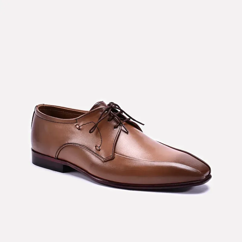 Leather Grain Bride Shade Formal Shoes Brown 0111149