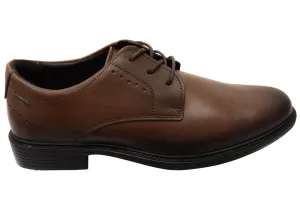 Pegada Bruno Mens Comfortable Brazilian Leather Lace Up Dress Shoes Winner Walk Nordic style