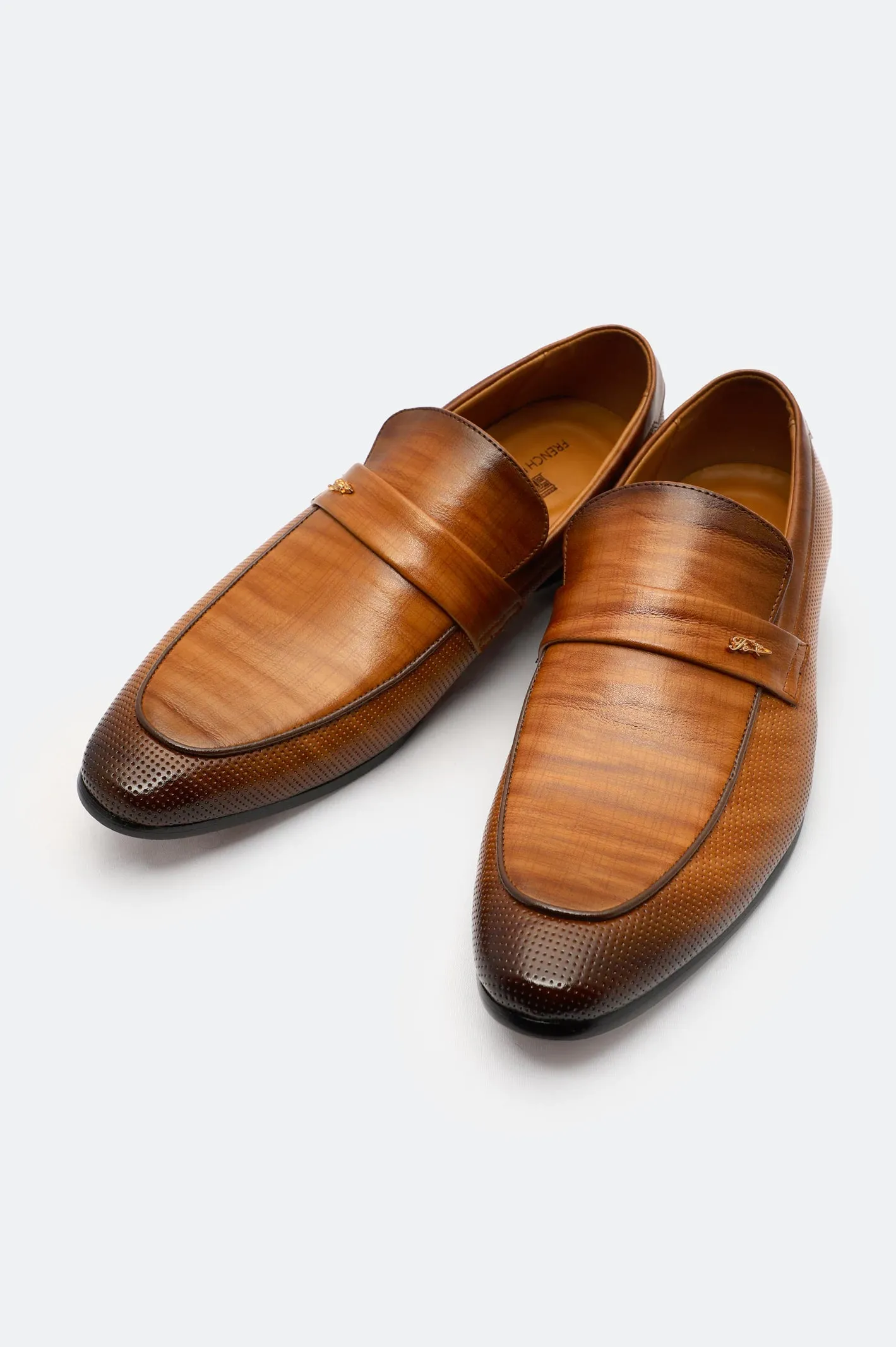 Brown Formal Moccassins Shoes Jewelry Launch