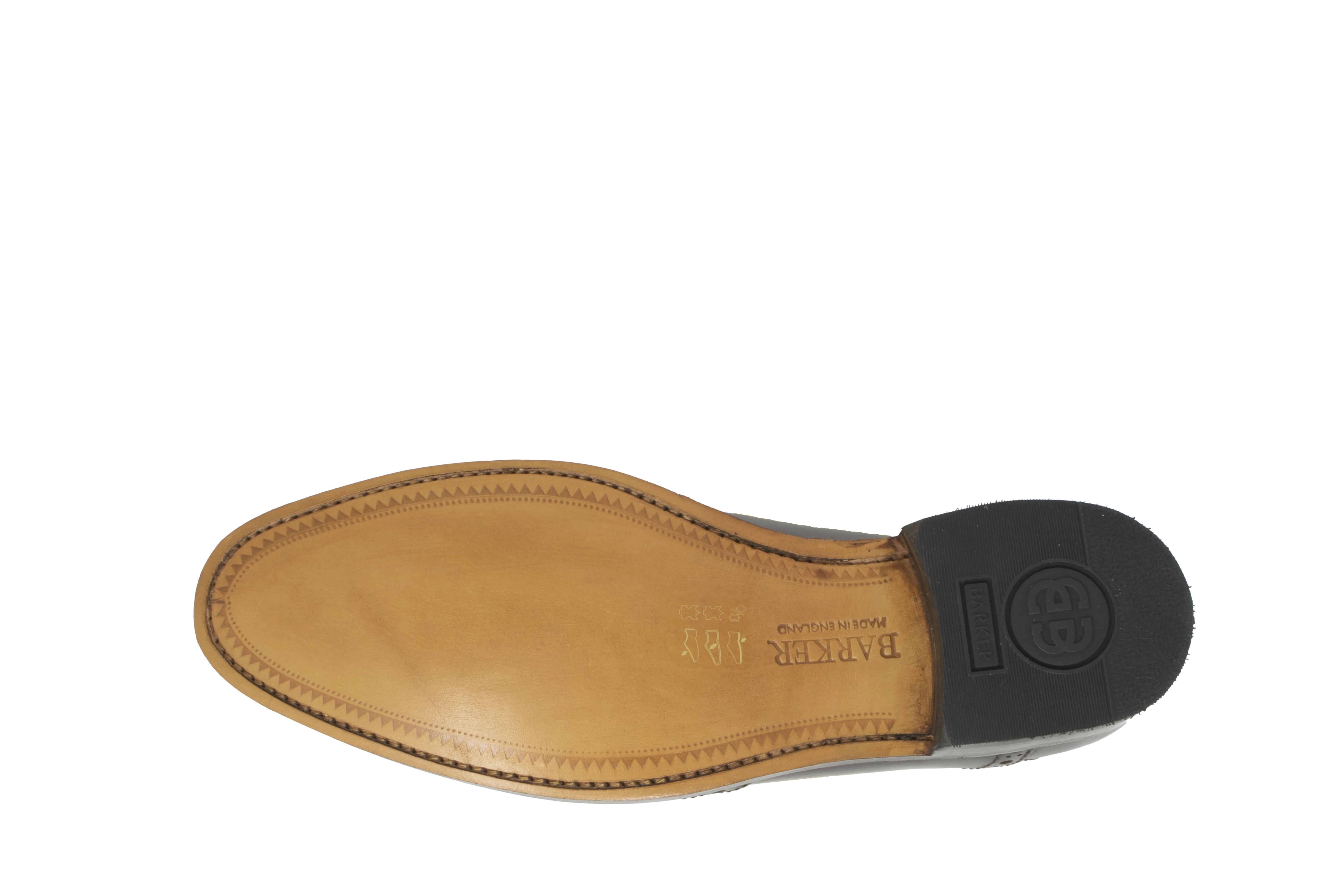 Double Stitch Simple Layer Grant - Dark Brown Calf