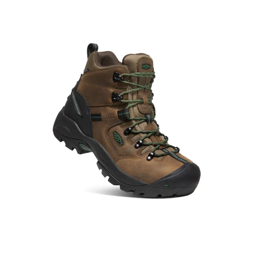 Chain Touch Industrial Site Men's Pittsburgh Energy 6" Waterproof Boot (Carbon Toe)  |  Cascade Brown/Greener Pastures