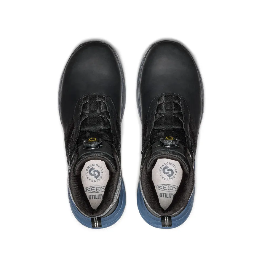 Men's Snapline RF Waterproof Boot (Carbon Toe)  |  Vintage Indigo/Black Chunky Sole Thermal Core All Day Wear