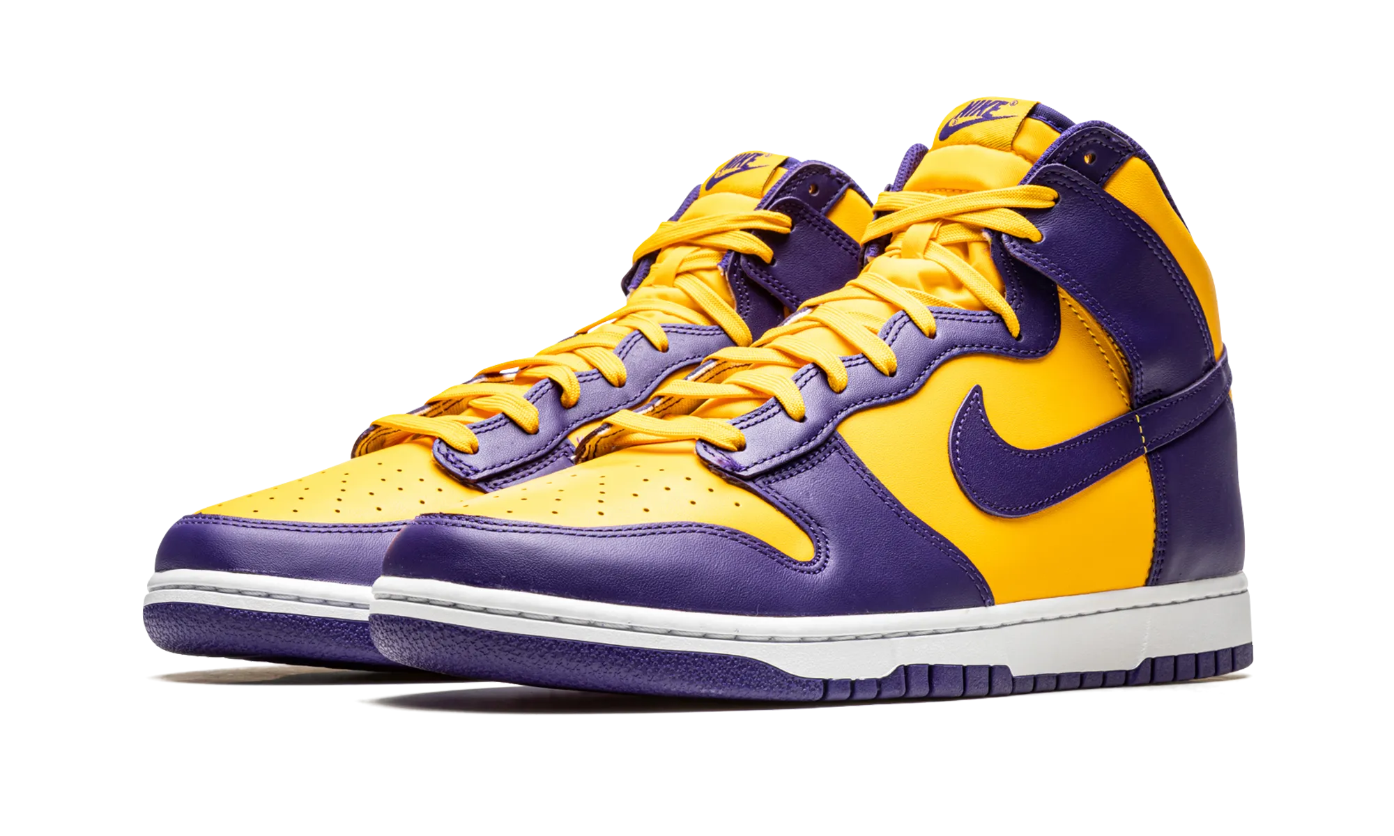 Adjustable Straps Dunk High Retro "Lakers"