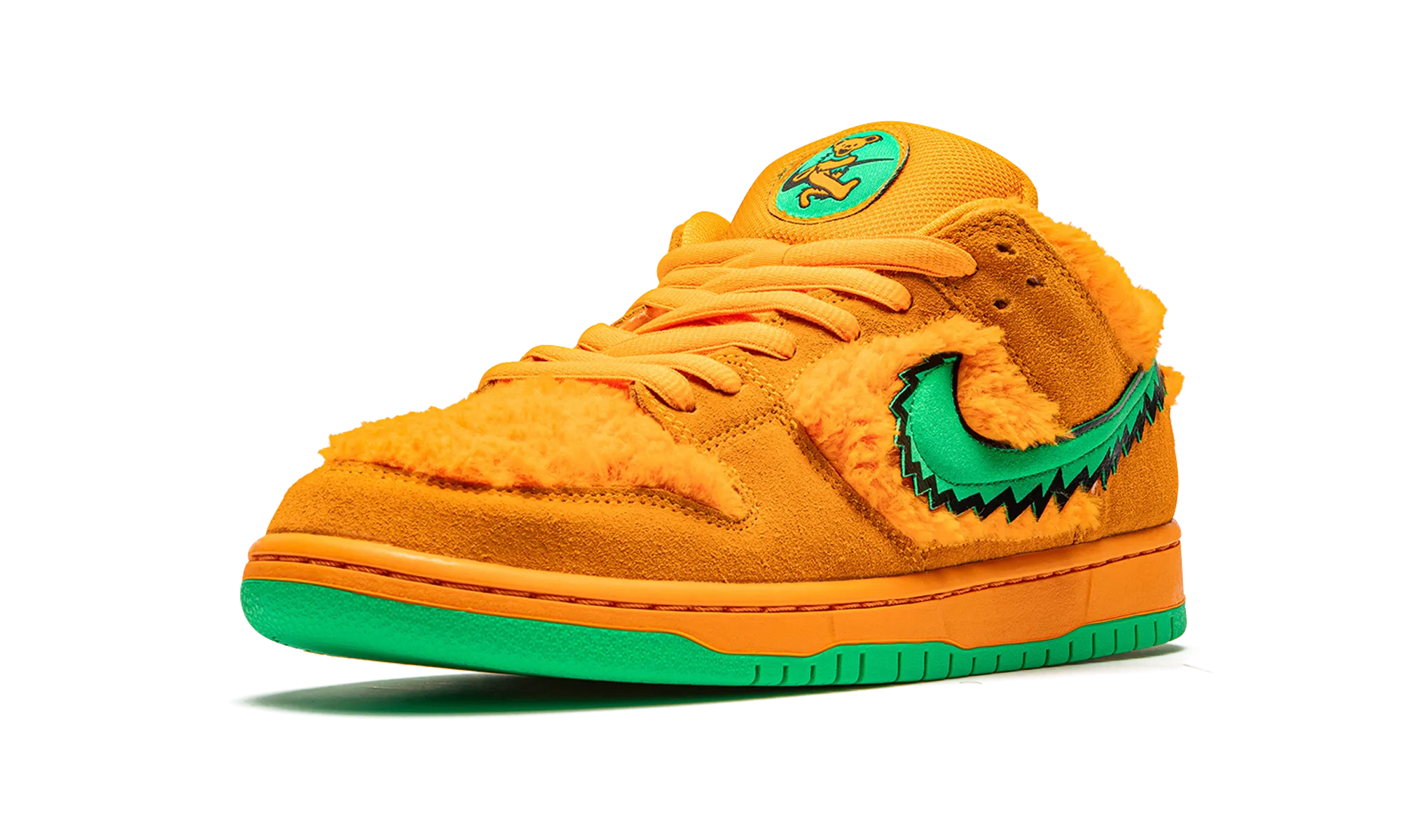 SB Dunk Low "Grateful Dead - Orange Bear" Elastic laces