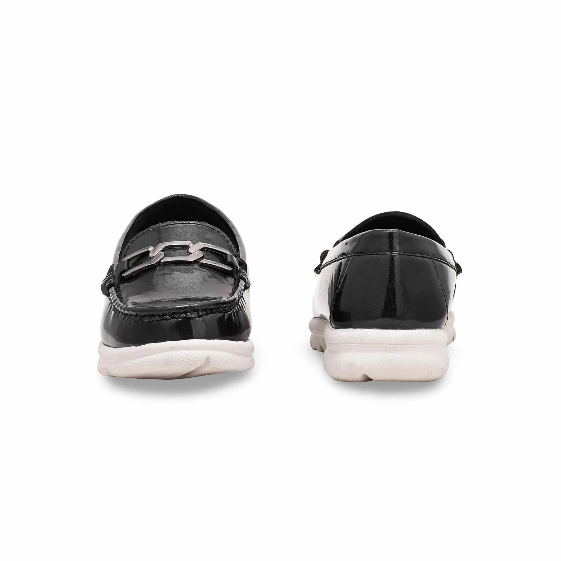 Walking Gear Snack Step Black Moccasin WN4426
