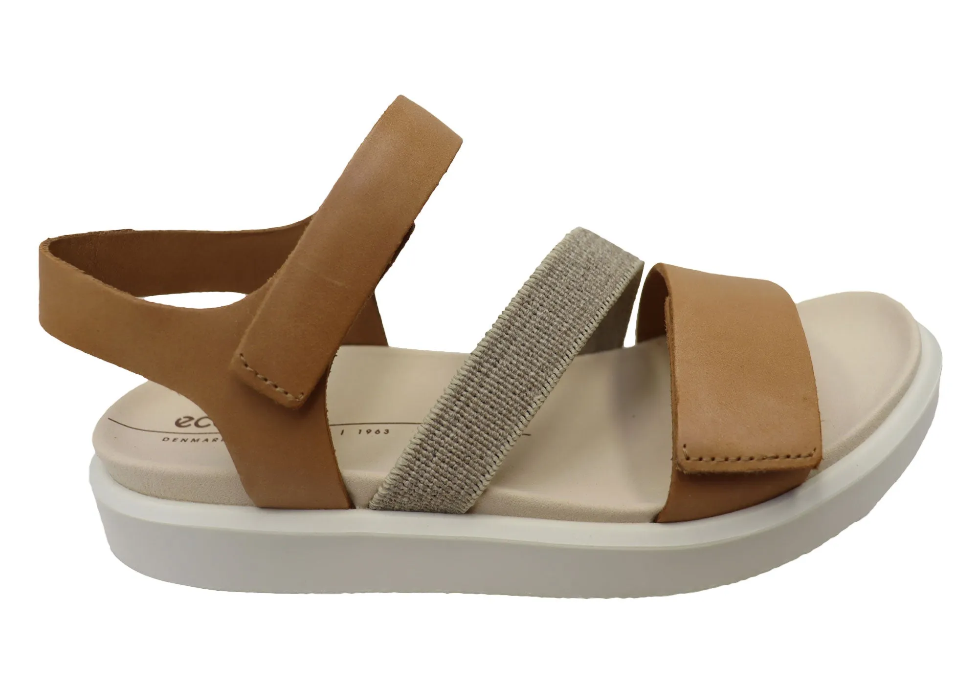 Beach Sandals for Men Lightweight Comfort ECCO Womens Flowt Comfortable Leather Sandals