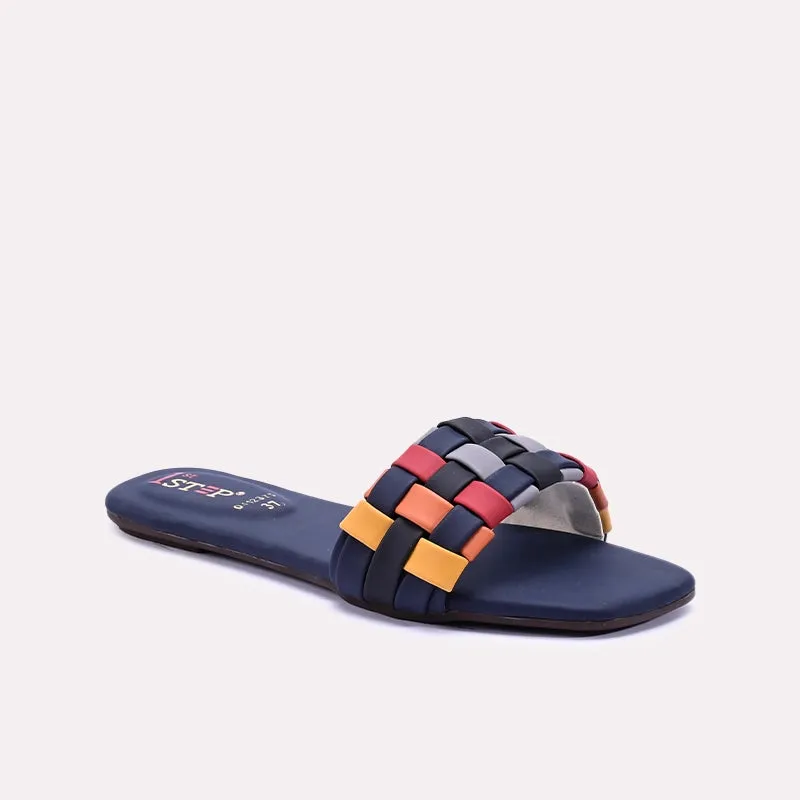 Easy Setup Finesse Blue Casual Flats 0412376