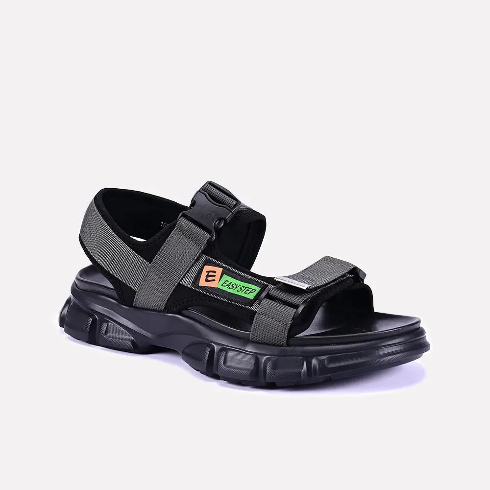 Stylish Comfortable Vacation Shoes Leonard Gray Sport Sandals 0140972