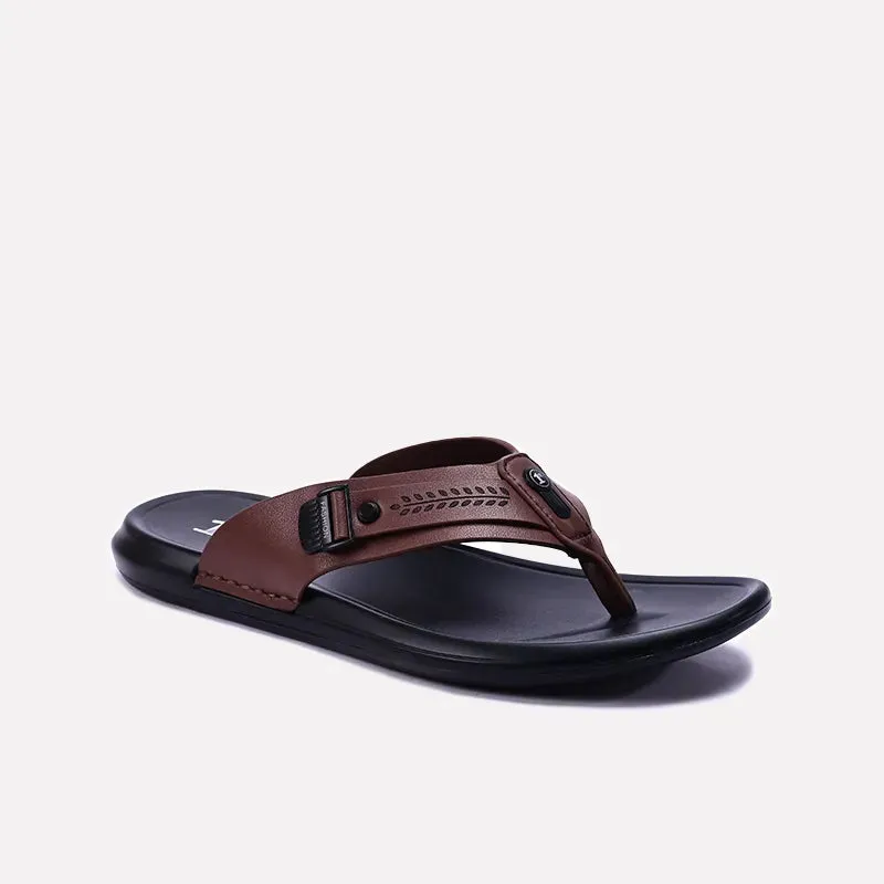 Air Circulation Quick Slip Sandal Mackie Brown Casual Slippers 0150874