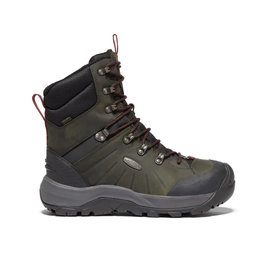 Men's Revel IV High Polar Waterproof Boot  |  Magnet/Red Carpet sole Street Fashion