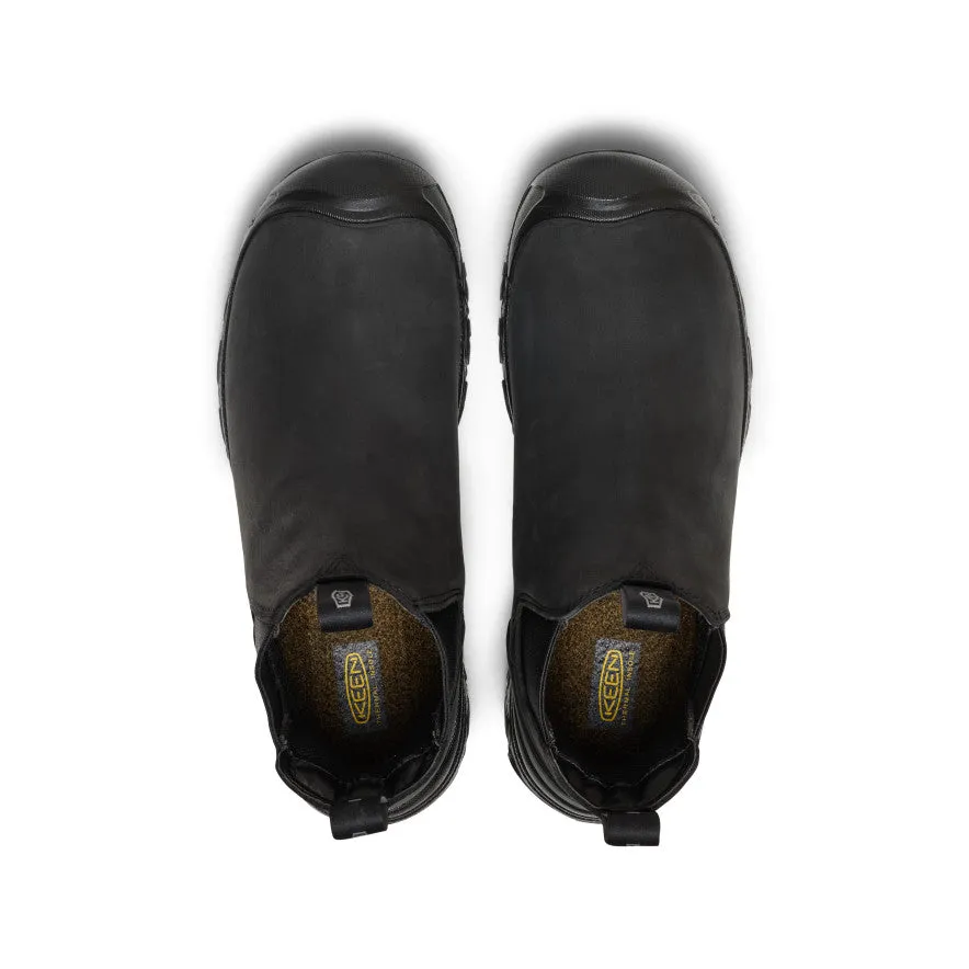 Ergonomic Design Party time Men's Anchorage IV Waterproof Boot  |  Black/Black
