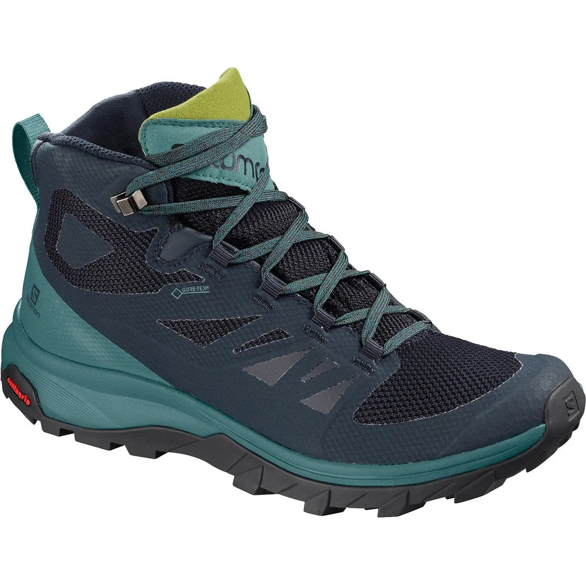 High Traction Trail Runner Quiet Sole Women's OUTline Mid GTX