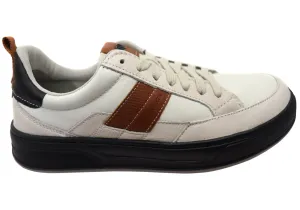 Democrata Brendon Mens Comfortable Leather Casual Shoes Made In Brazil Cloud Comfort