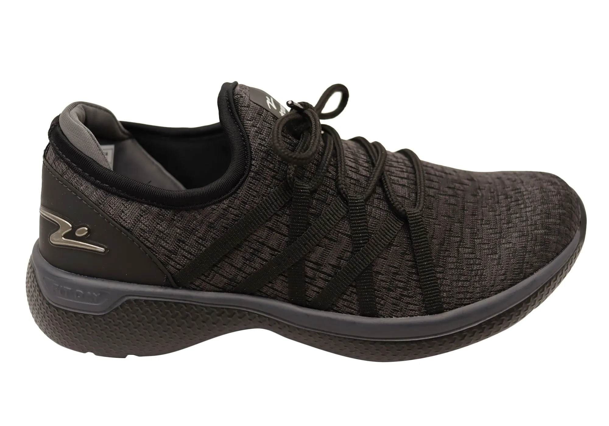 Ice Grip Wet Grip Adrun Lux Womens Comfortable Slip On Active Shoes Made In Brazil