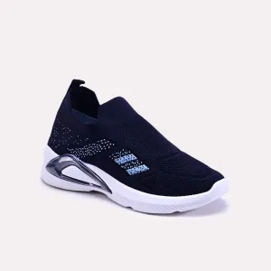 Ravella Blue Slip On Sneakers 0440755 Air Circulation System Stretchy sole