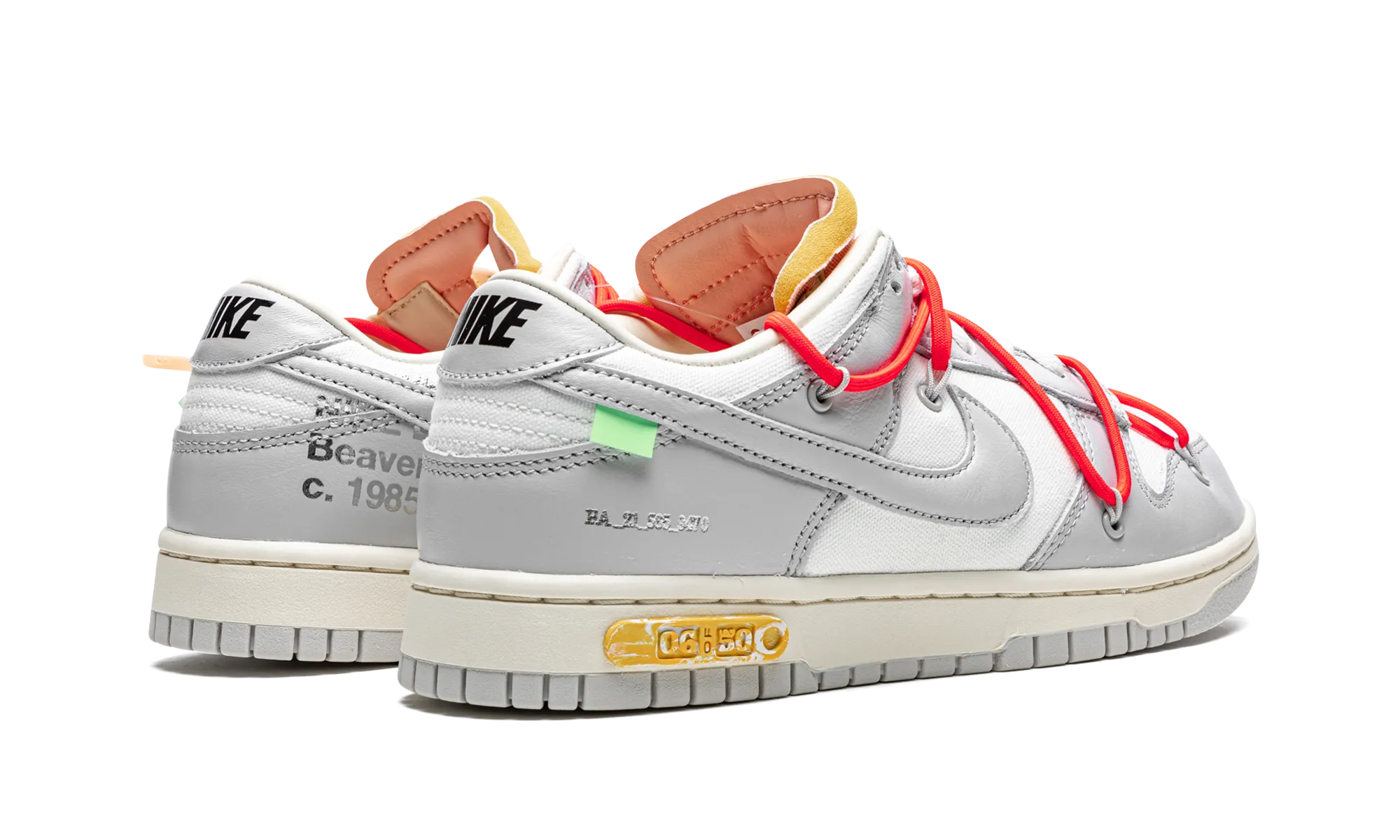 Soft Shell Dunk Low "Off-White - Lot 6"