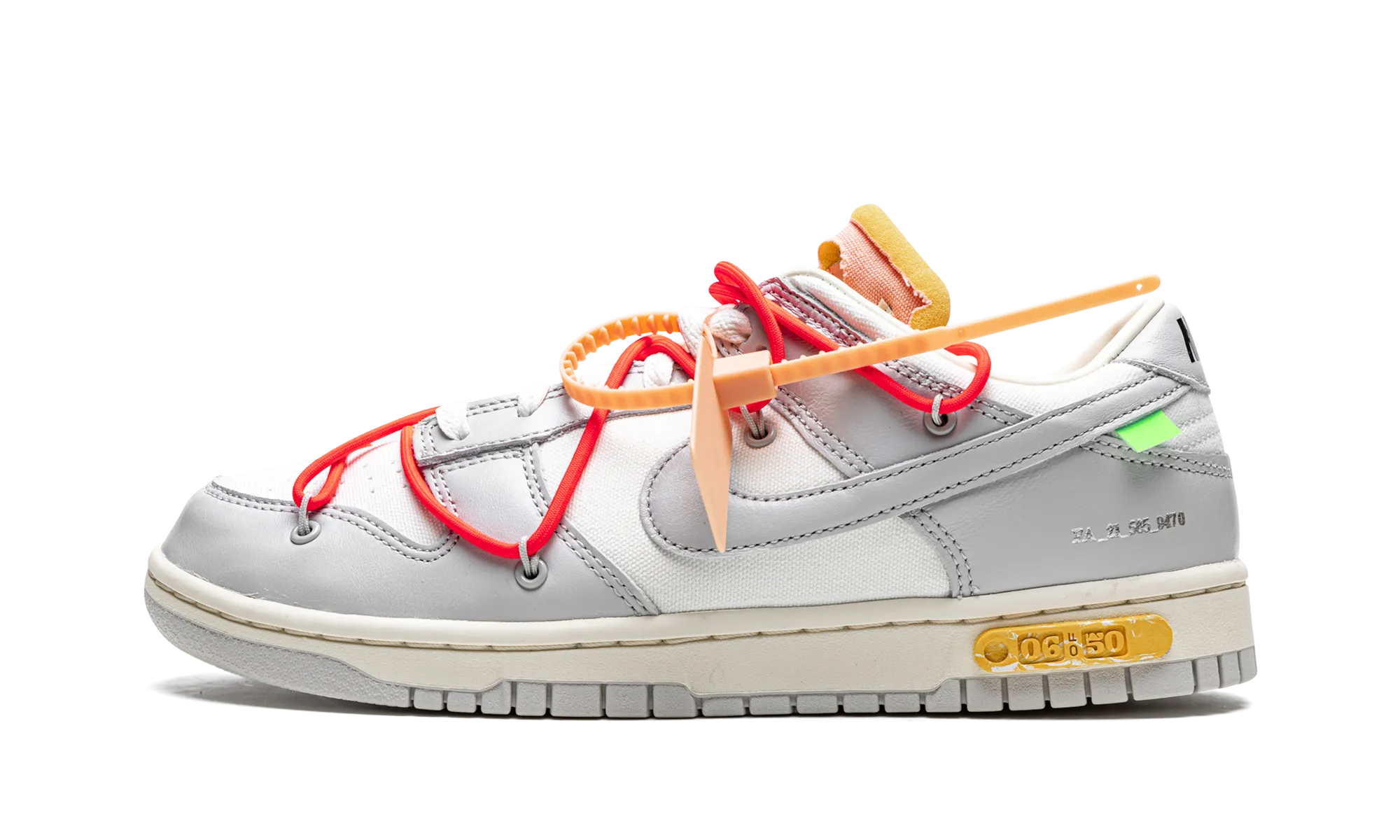 Dunk Low "Off-White - Lot 6" Morning Step Anti Slip Sole