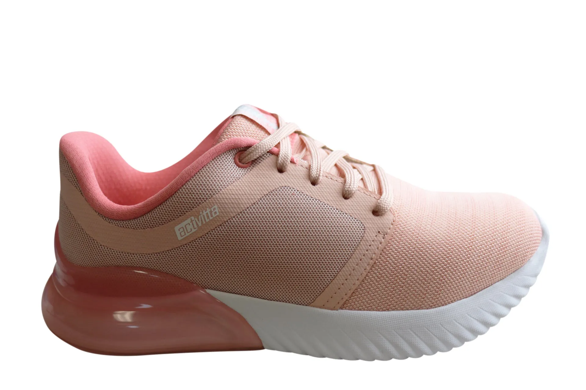 Arch Secure Comfort Straps Actvitta Transcend Womens Cushioned Active Shoes Made In Brazil
